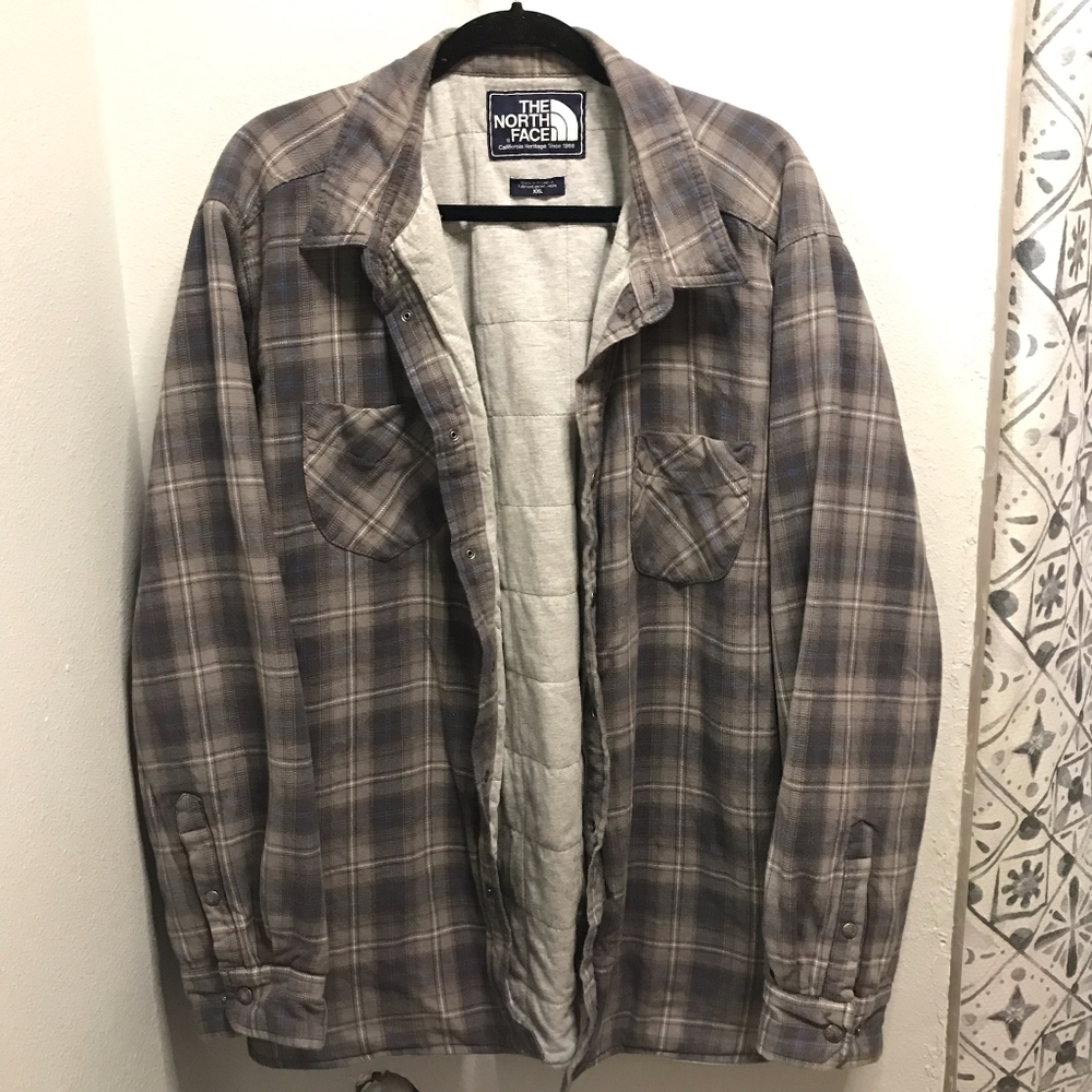 The North Face Insulated Flannel Shirt Jacket XXL
